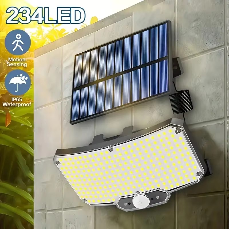 Wall Lighting Outdoor - 234 LED Solarne Lampy Zewnętrzne z