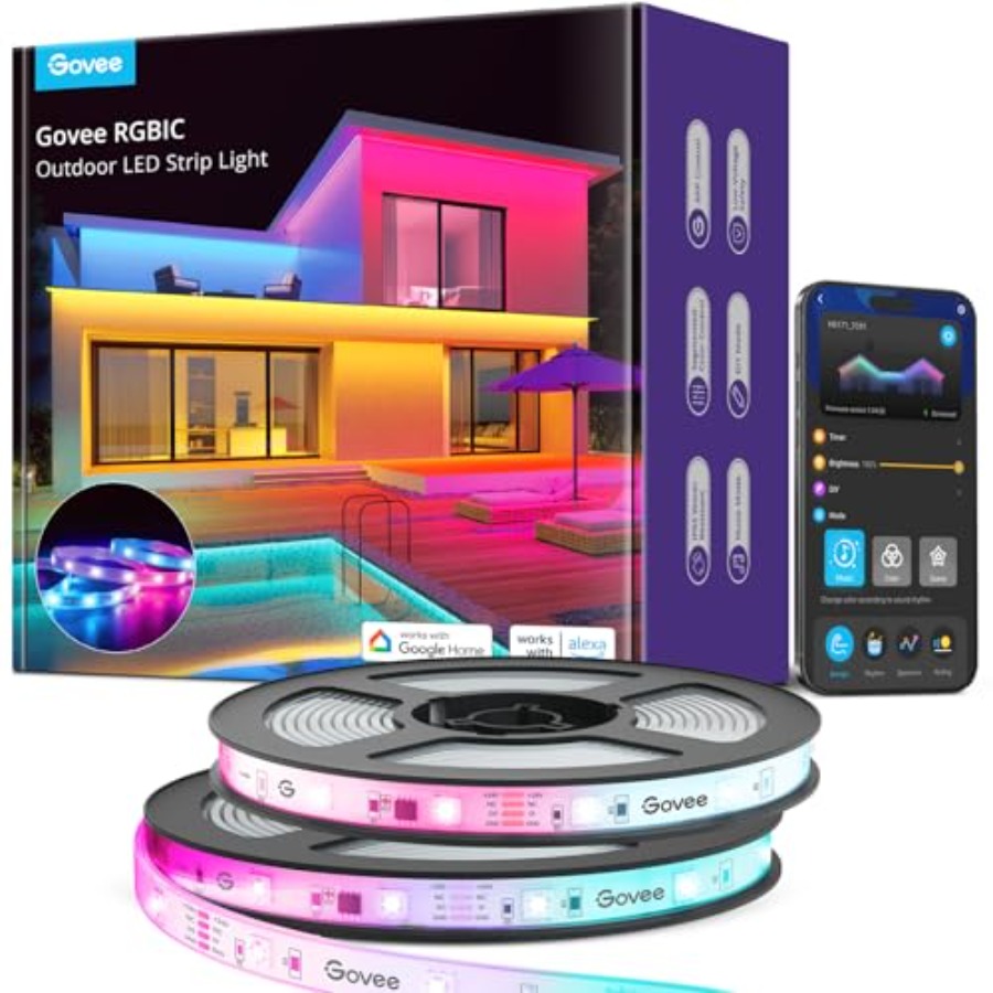 Outdoor Lighting Strip - Zewnętrzne taśmy LED do dekoracji patio