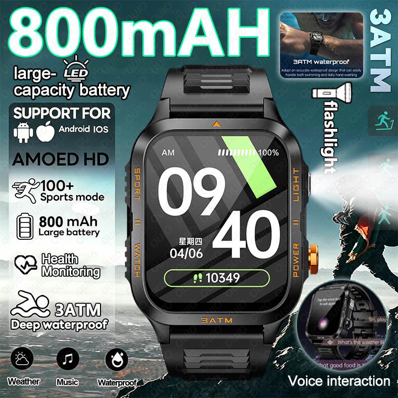 Outdoor Lighting Ip Rating - Nowy męski smartwatch 2026, 3ATM, do
