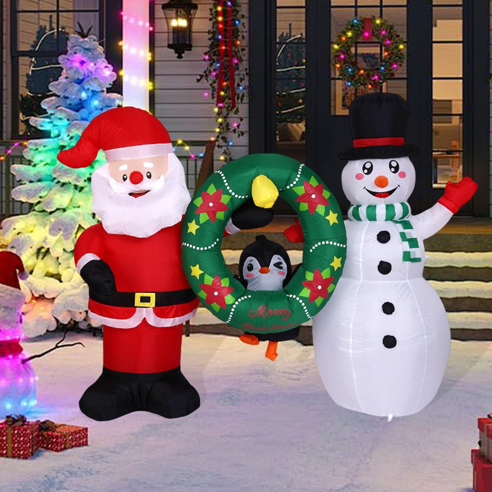 Outdoor Lighting Xmas - Dekoracje świąteczne dmuchane, na zewnątrz, podświetlane,