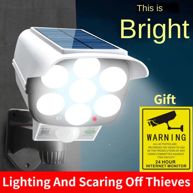 Outdoor Lighting Experts - Zewnętrzna lampa słoneczna z czujnikiem ruchu