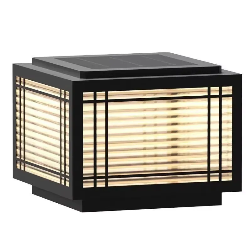 Wall Lighting Outdoor - Jasna biała lampa solarna na bramę,
