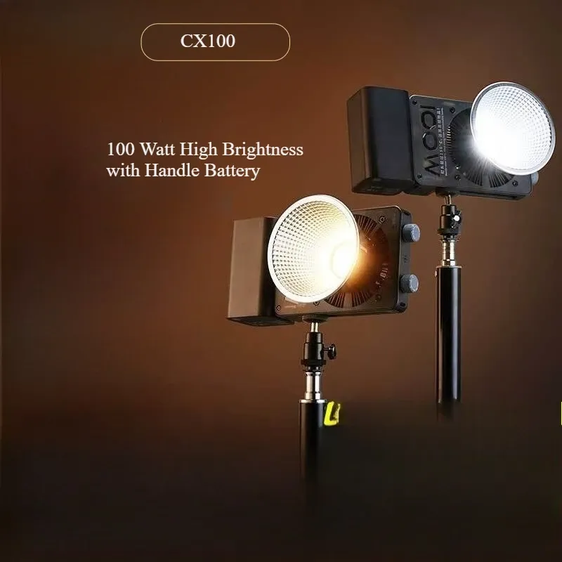 Outdoor Lighting Video Shooting - CINEPEER CX100 100W Profesjonalne Przenośne Światło