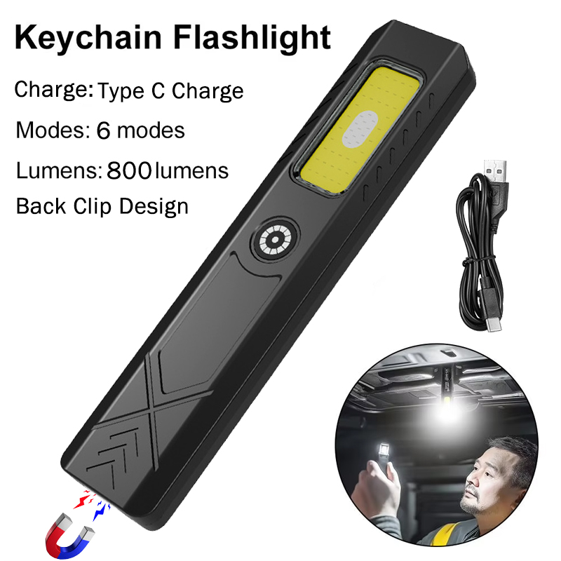 Led Flood Light - Latarka LED z klipsem do czapki,
