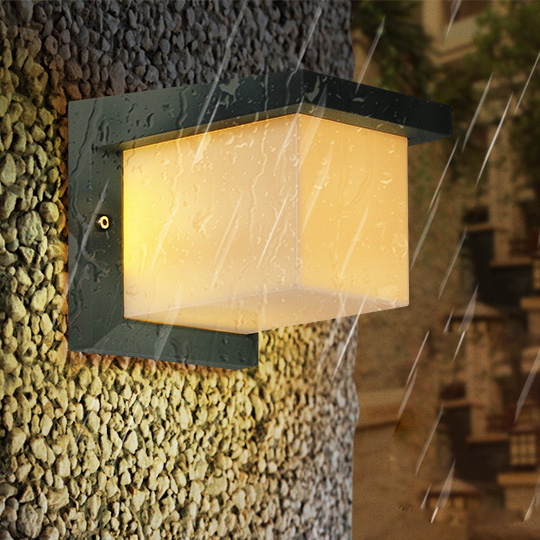 Outdoor Yard Lighting Fixtures - 10W LED Zewnętrzny kinkiet ścienny Oprawa