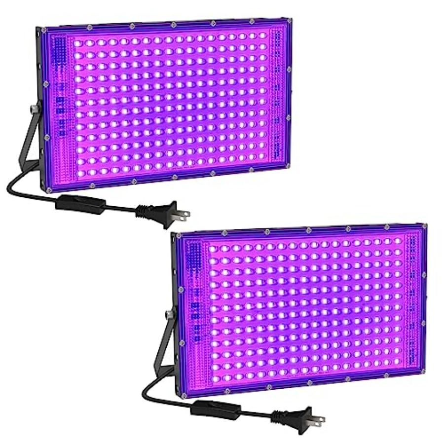 Led Flood Light - Zestaw 2 lamp LED Black Light