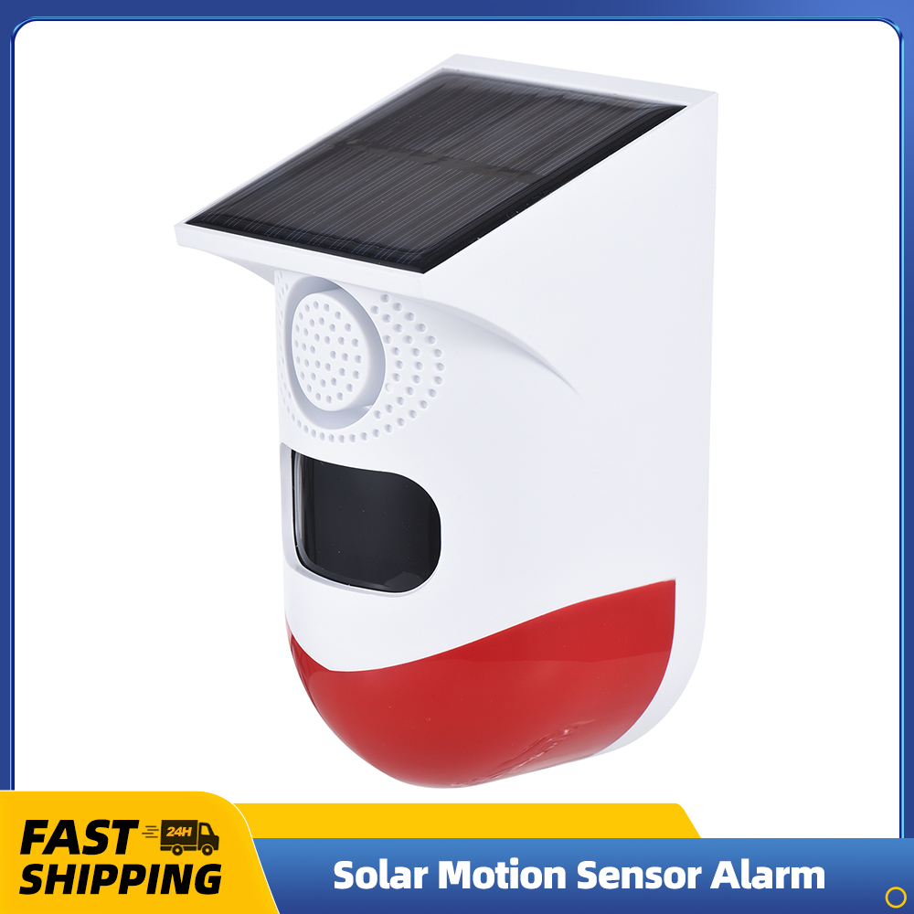 Outdoor Lighting Experts - Alarm z czujnikiem ruchu słonecznego na