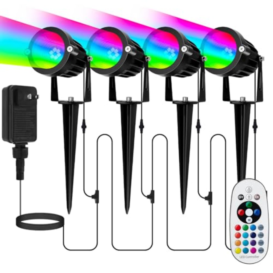 Outdoor Lighting Kits Low Voltage - Reflektor zewnętrzny na Halloween i Boże