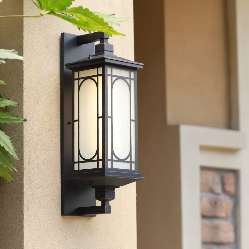 Outdoor Lighting Led - Nowoczesna zewnętrzna lampa ścienna, nowy styl,