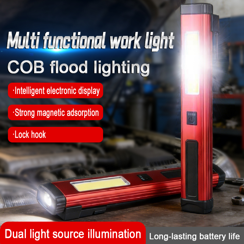 Led Flood Light - Nowa latarka LED COB 2026, ładowana