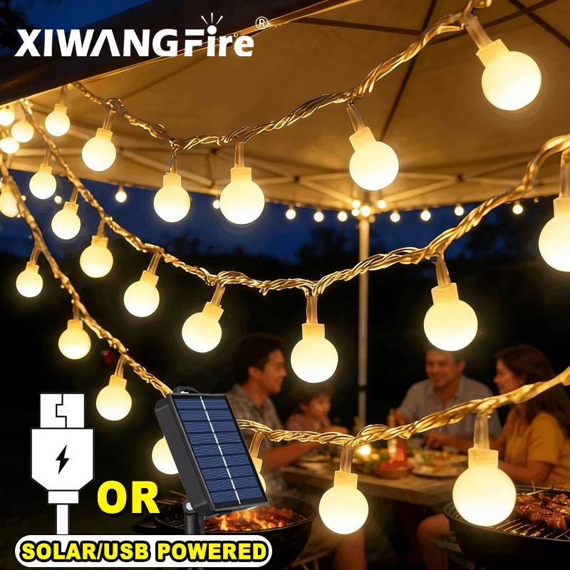 Lampki solarne/USB/bateryjne,  – Outdoor Lighting Led recenzja i cena