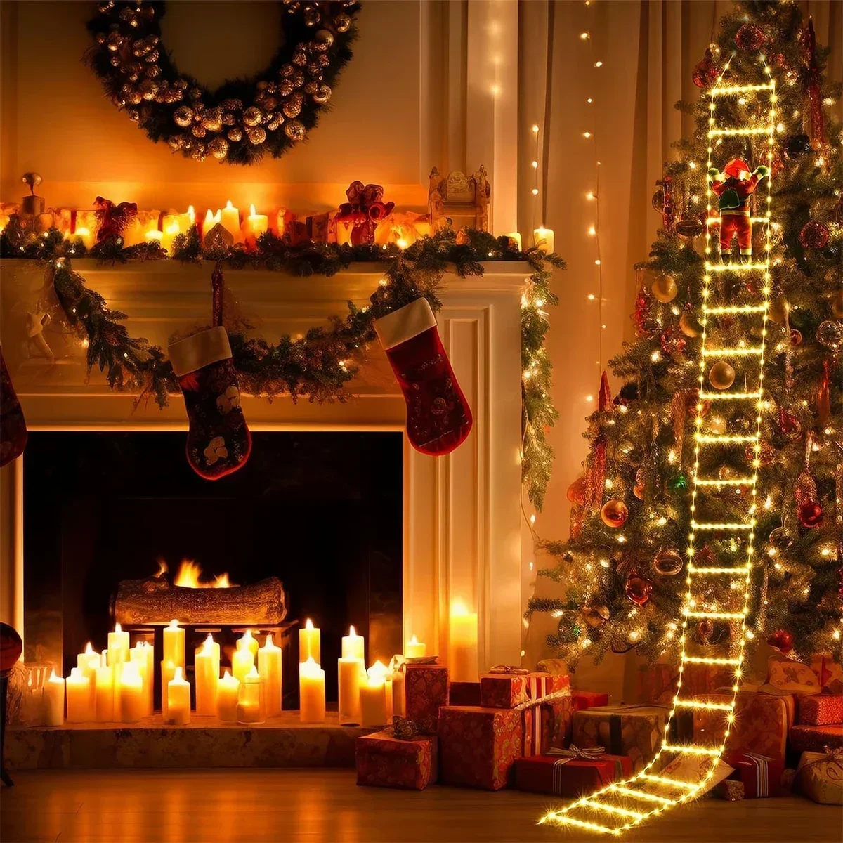 Lampka drabinowa LED dla Święt – Outdoor Lighting Xmas recenzja i cena
