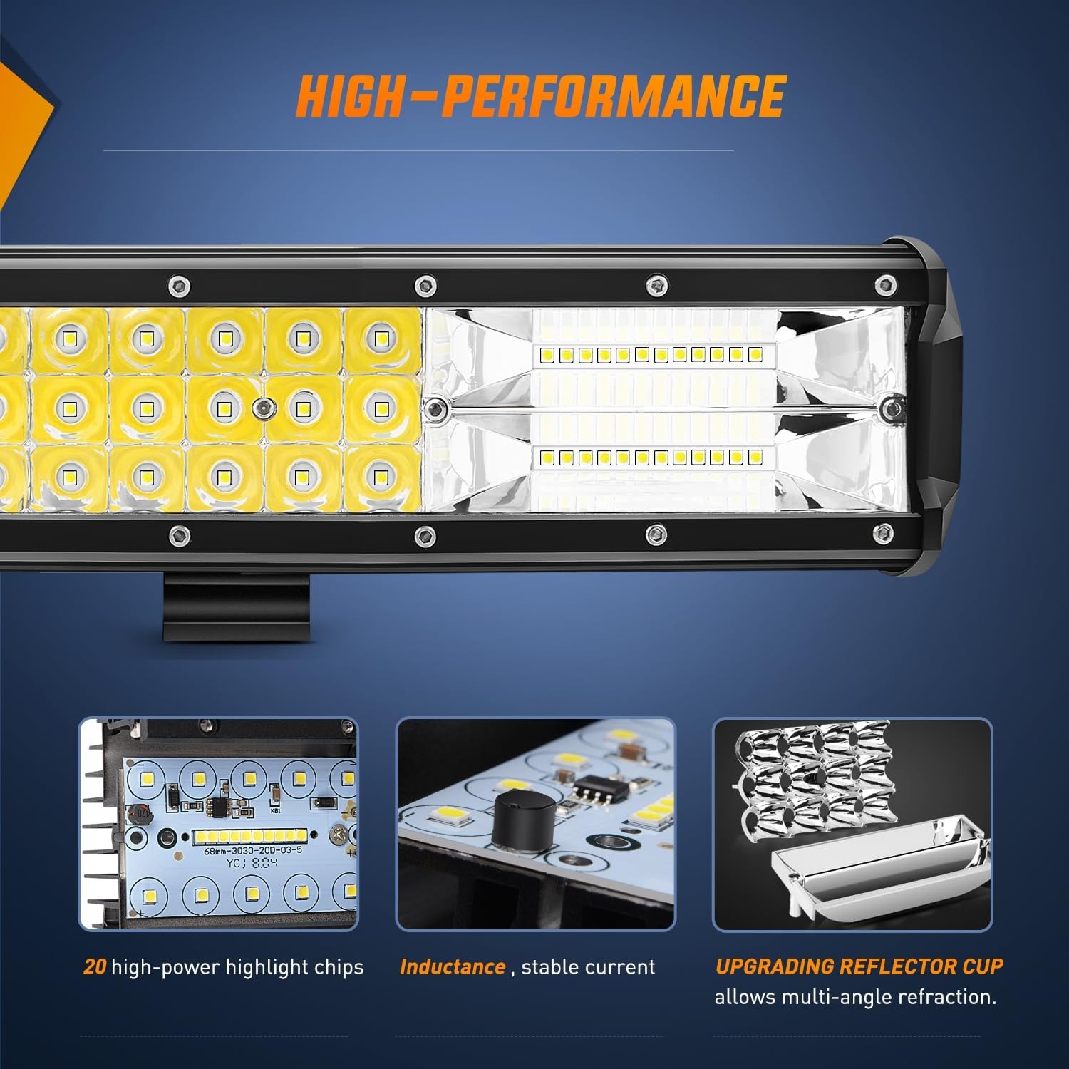 Nilight 37-calowy Potrójny Rzą – Led Flood Light recenzja i cena