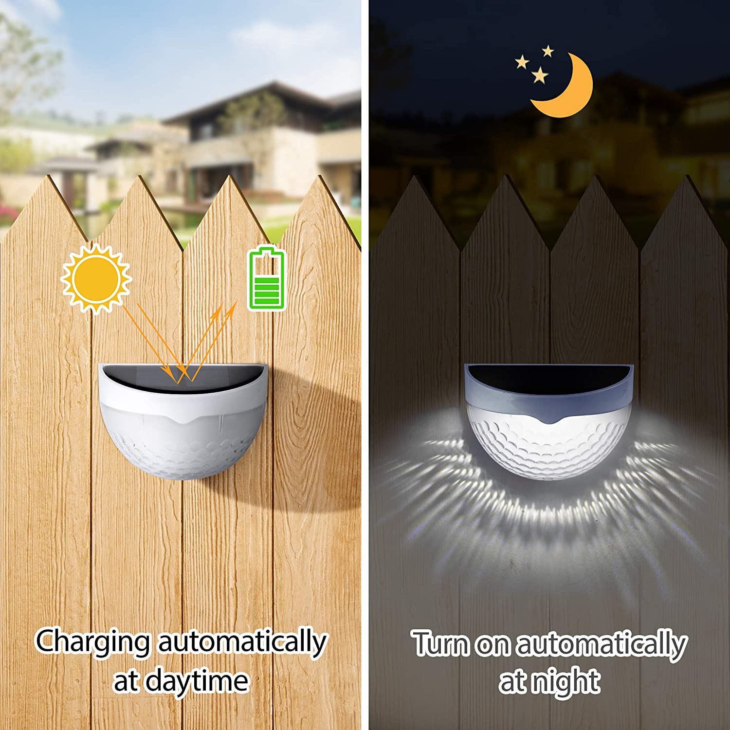 Zewnętrzne lampy solarne LED,  – Outdoor Lighting Xmas recenzja i cena