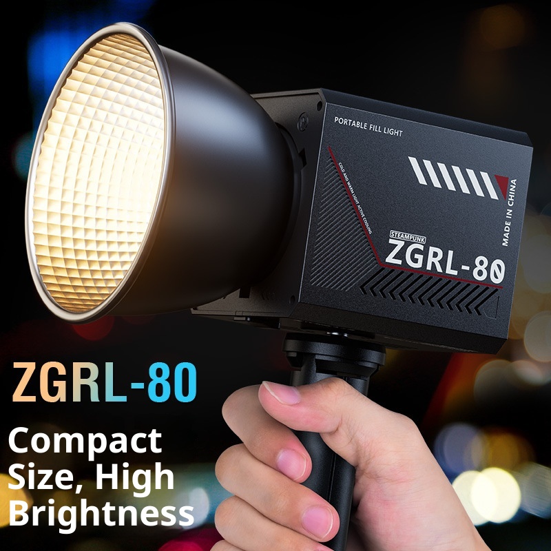 ZGRL80 80W COB Ręczna Lampa Wi – Outdoor Lighting Video Shooting recenzja i cena