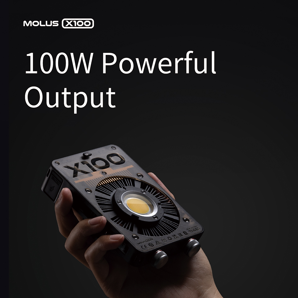 ZHIYUN MOLUS X100 100W COB ośw – Outdoor Lighting Video Shooting recenzja i cena
