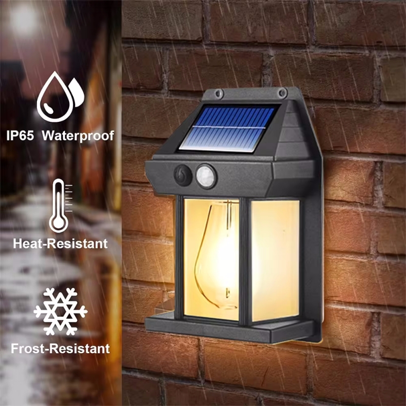 Lampa ścienna na energię słone – Outdoor Lighting With Outlet recenzja i cena
