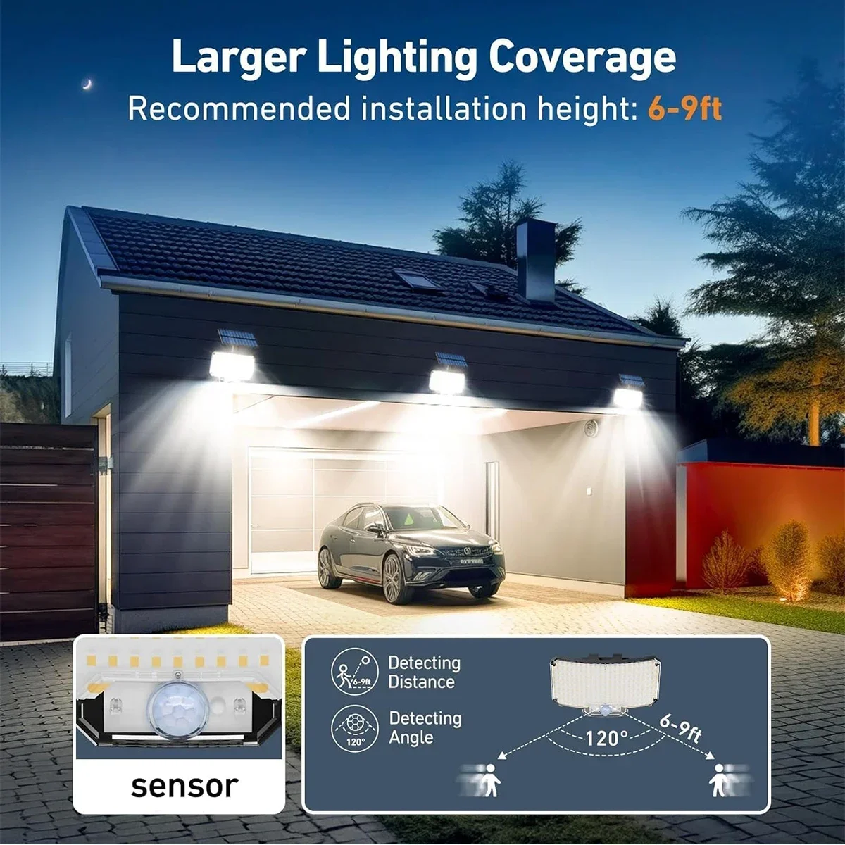 234 LED Solarne Lampy Zewnętrz – Wall Lighting Outdoor recenzja i cena