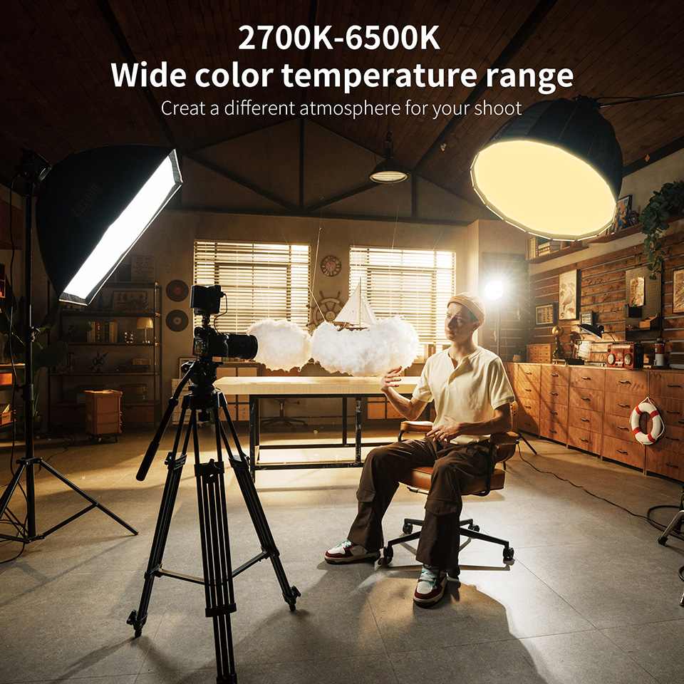 ZHIYUN MOLUS B100 B200 B500 B3 – Outdoor Lighting Video Shooting recenzja i cena