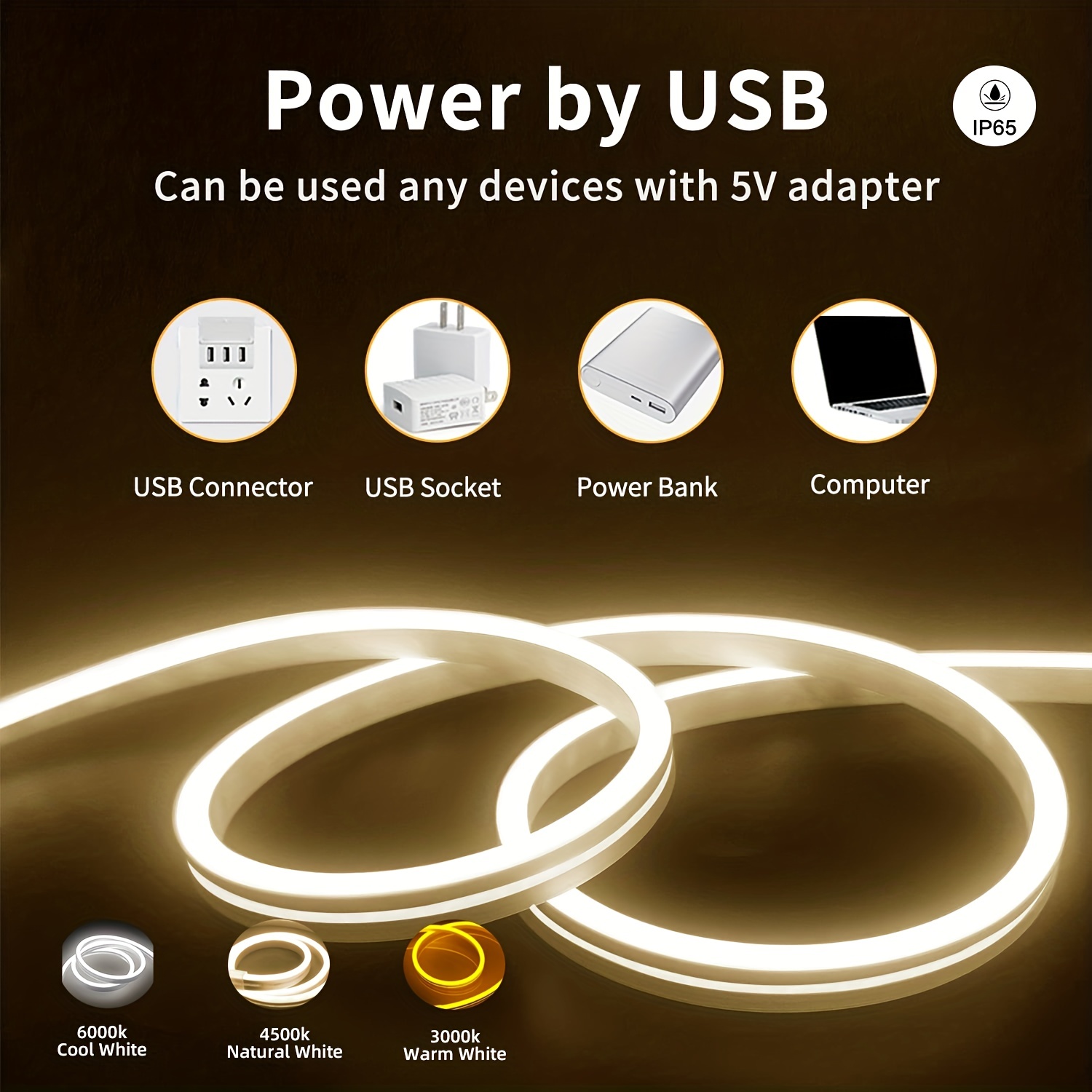 Neonowa Taśma LED 5V USB z Czu – Outdoor Lighting Strip recenzja i cena