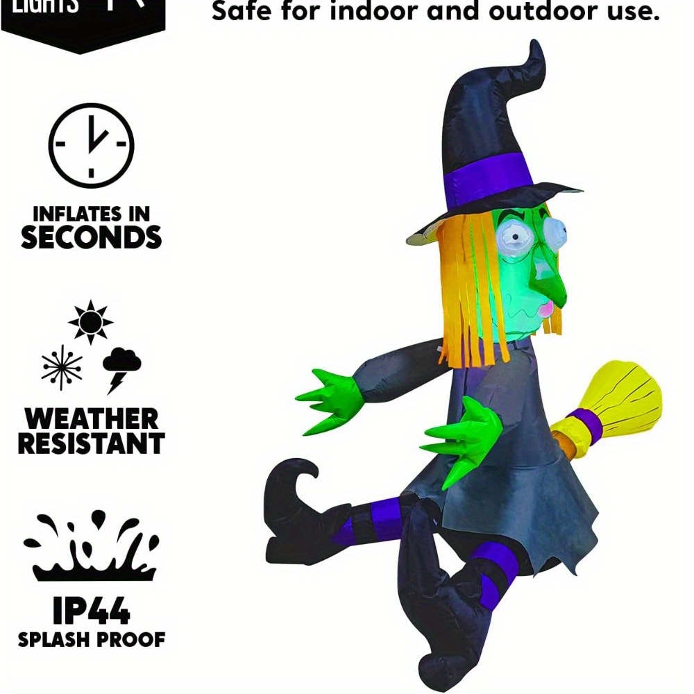 Nadmuchiwana czarownica na Hal – Outdoor Lighting Effects recenzja i cena