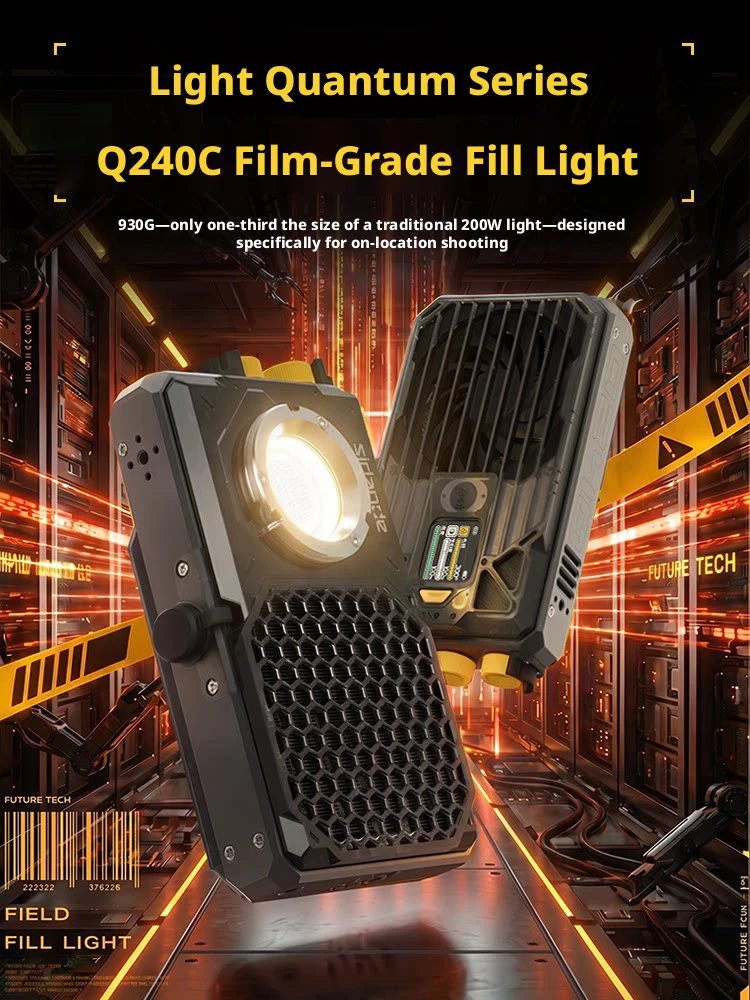 Sidande Q240C 240W Pełnokoloro – Outdoor Lighting Video Shooting recenzja i cena