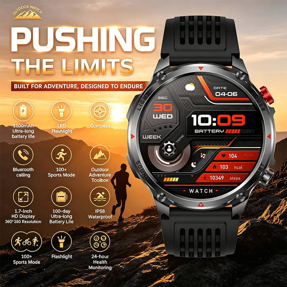 Nowy smartwatch outdoorowy z b – Outdoor Lighting Ip Rating recenzja i cena