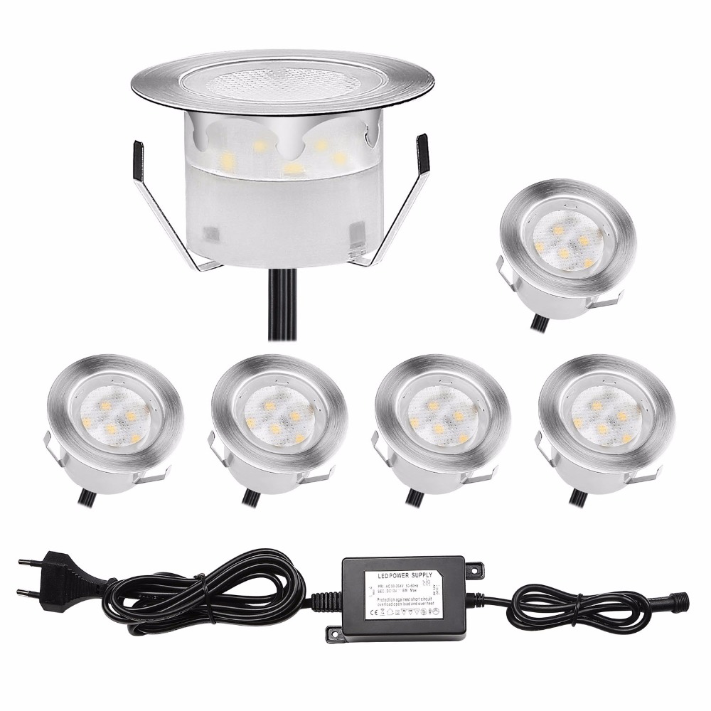 QACA 6 sztuk LED-owych lamp do – Outdoor Lighting Kits Low Voltage recenzja i cena