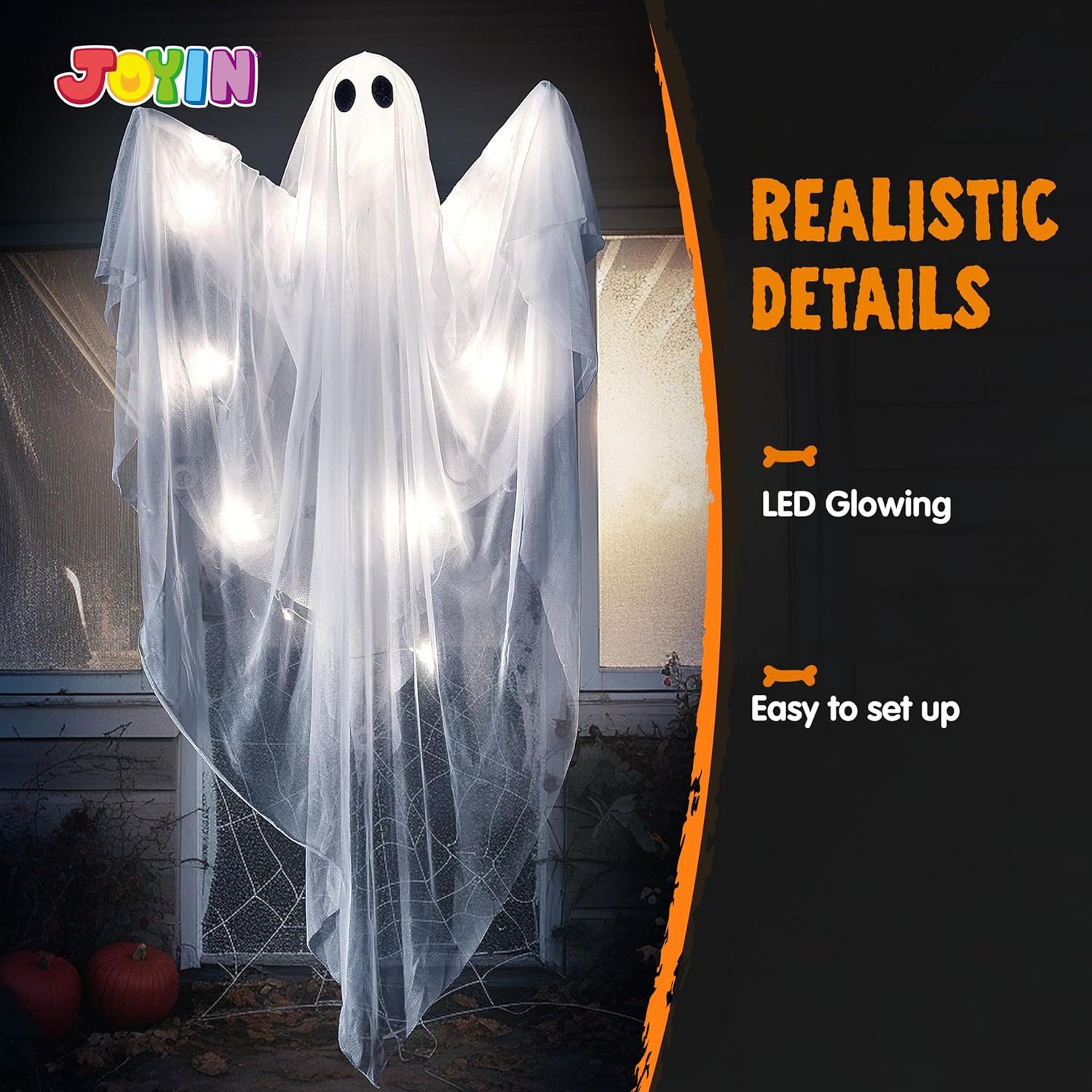 Świecący duch na Halloween z b – Outdoor Lighting Effects recenzja i cena