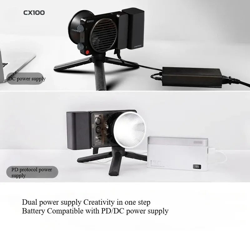 CINEPEER CX100 100W Profesjona – Outdoor Lighting Video Shooting recenzja i cena