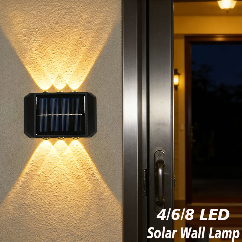 Lampa solarna zewnętrzna LED 4 – Outdoor Lighting With Outlet recenzja i cena