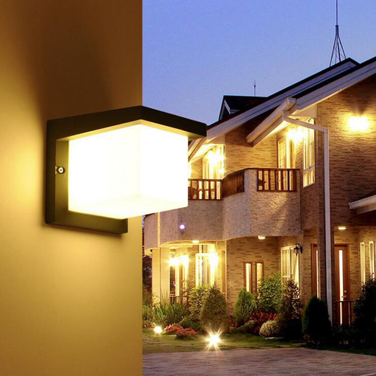 10W LED Zewnętrzny kinkiet ści – Outdoor Yard Lighting Fixtures recenzja i cena