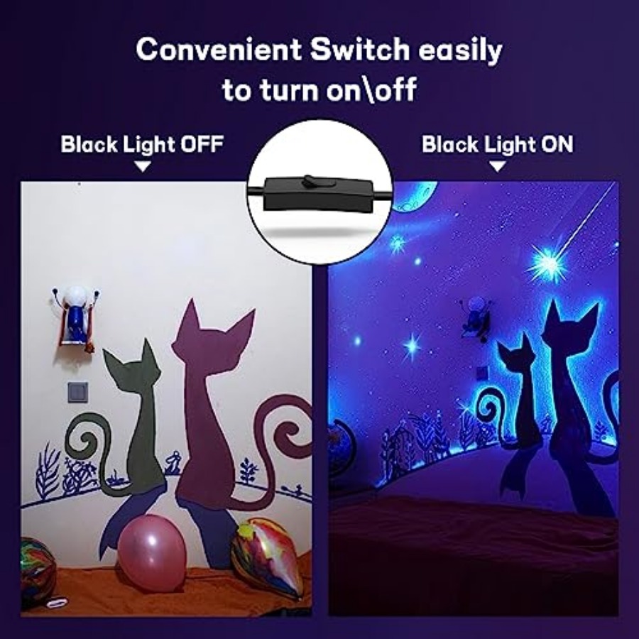 Zestaw 2 lamp LED Black Light  – Led Flood Light recenzja i cena