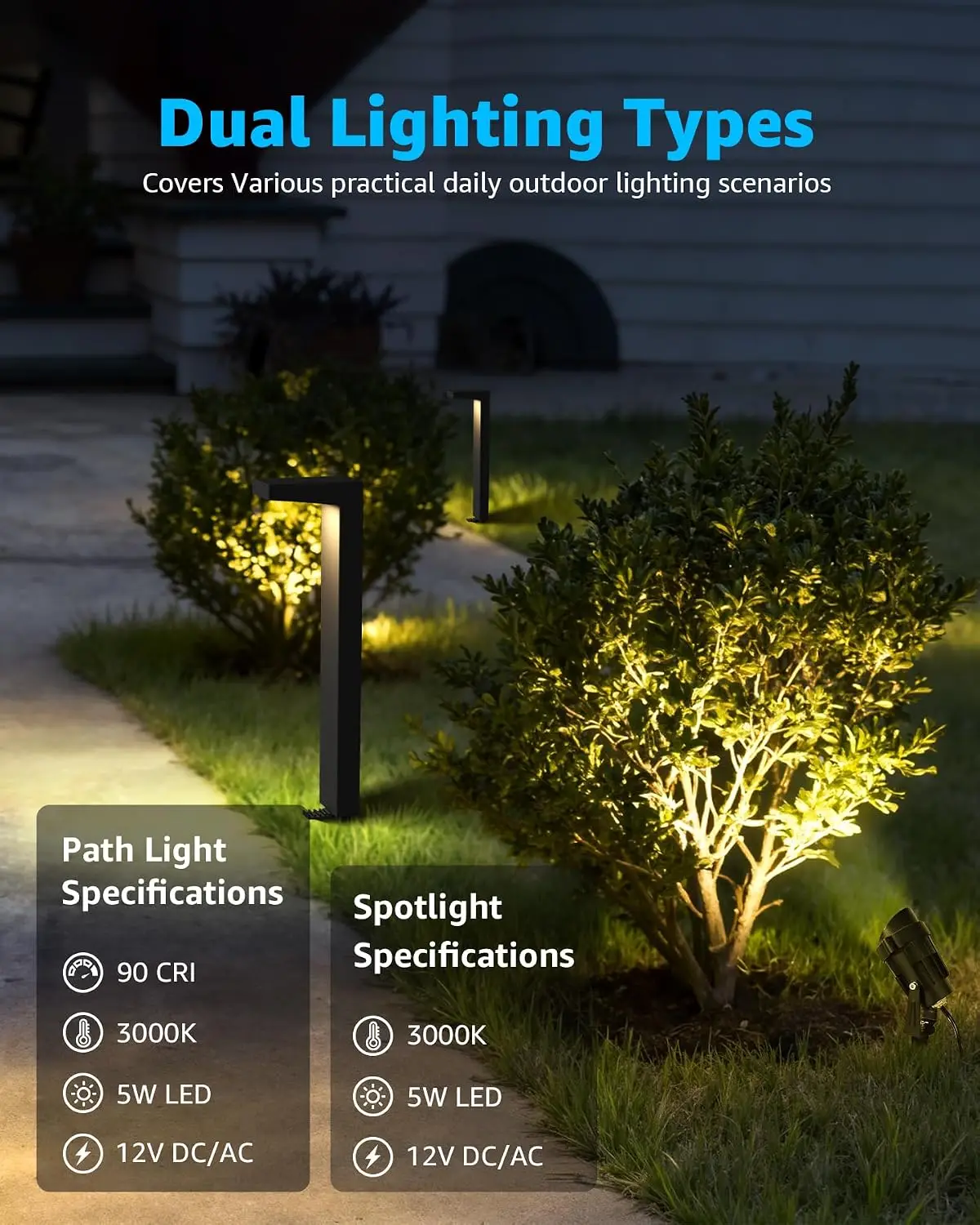 Zestaw oświetlenia krajobrazow – Outdoor Lighting Kits Low Voltage recenzja i cena