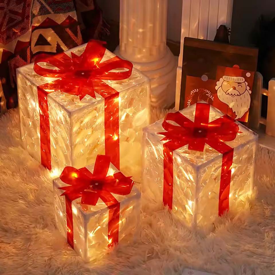 Świąteczne świecące pudełko pr – Outdoor Lighting Xmas recenzja i cena