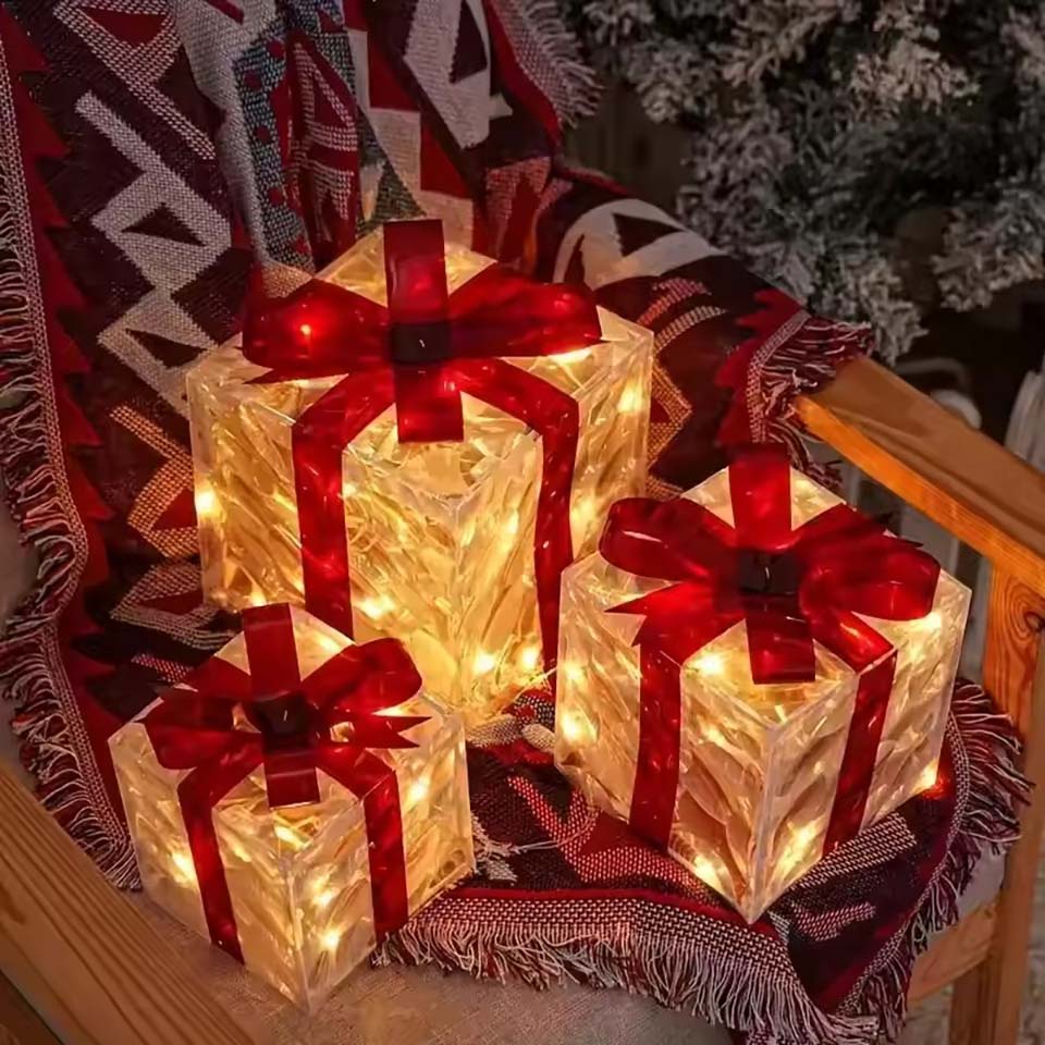 Świąteczne świecące pudełko pr – Outdoor Lighting Xmas recenzja i cena