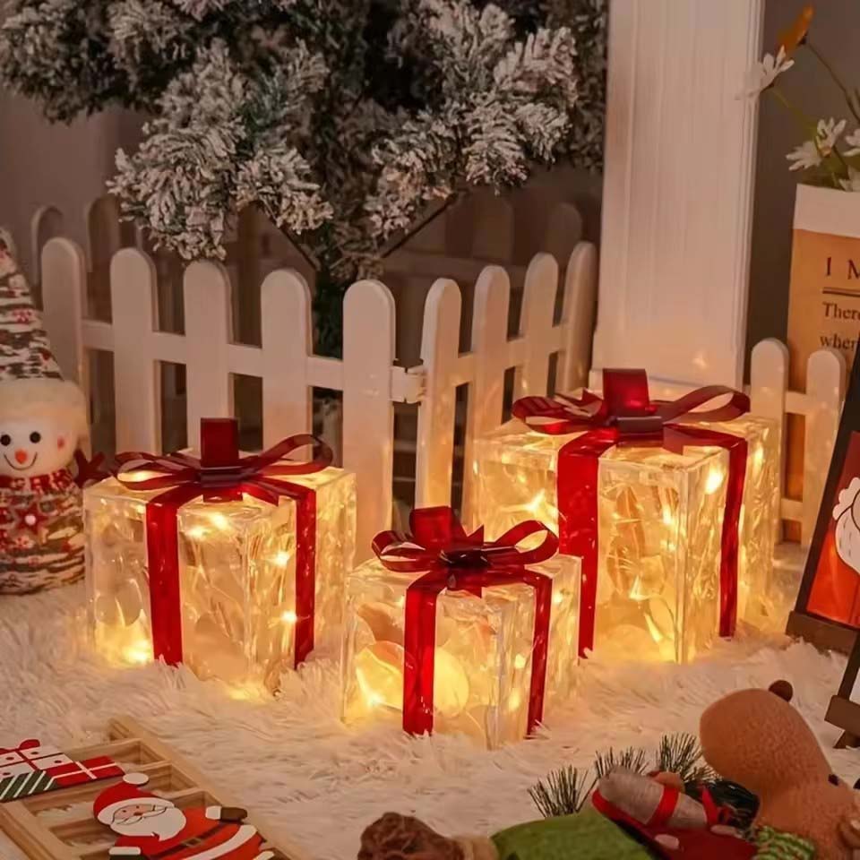 Świąteczne świecące pudełko pr – Outdoor Lighting Xmas recenzja i cena