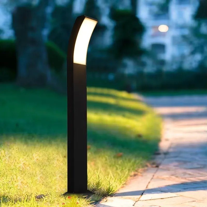 Nowoczesna lampa słupkowa LED  – Outdoor Yard Lighting Fixtures recenzja i cena