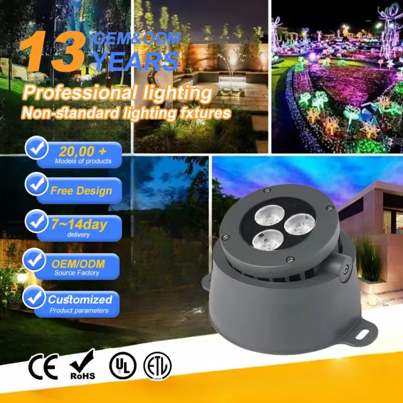 Zewnętrzne reflektory LED RGBW – Led Flood Light recenzja i cena