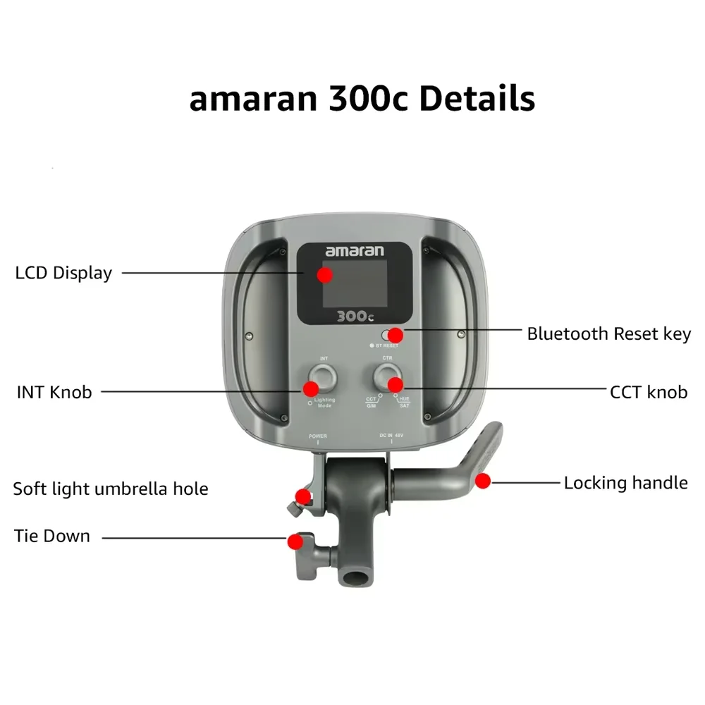 Aputure Amaran 300C RGB Lampa  – Outdoor Lighting Video Shooting recenzja i cena