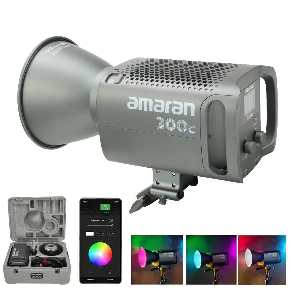 Aputure Amaran 300C RGB Lampa  – Outdoor Lighting Video Shooting recenzja i cena