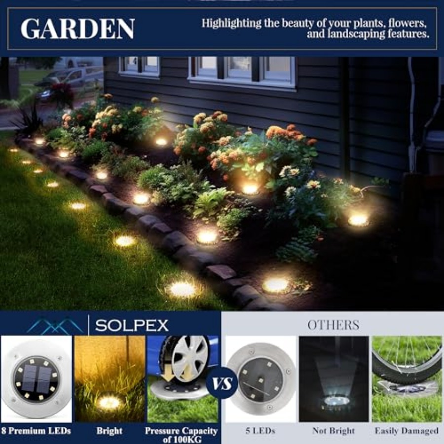 Solarne lampy gruntowe, solarn – Outdoor Lighting Led recenzja i cena
